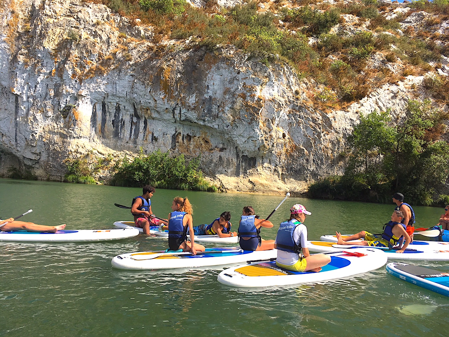 location paddle gard herault kayak tribu